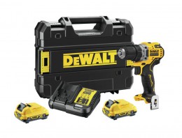 Dewalt DCD701D2 12V XR Brushless Sub-Compact Drill Driver - 2 x 2Ah £176.95